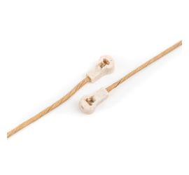 FibreStrap - Zrównoważona i biodegradowalna papierowa opaska kablowa – zastosowanie uniwersalne - 400x2,0mm - 80 sztuk