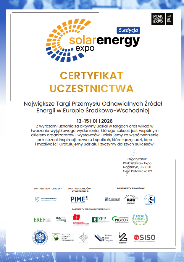 Dziękujemy za Państwa obecność na naszym stoisku! 